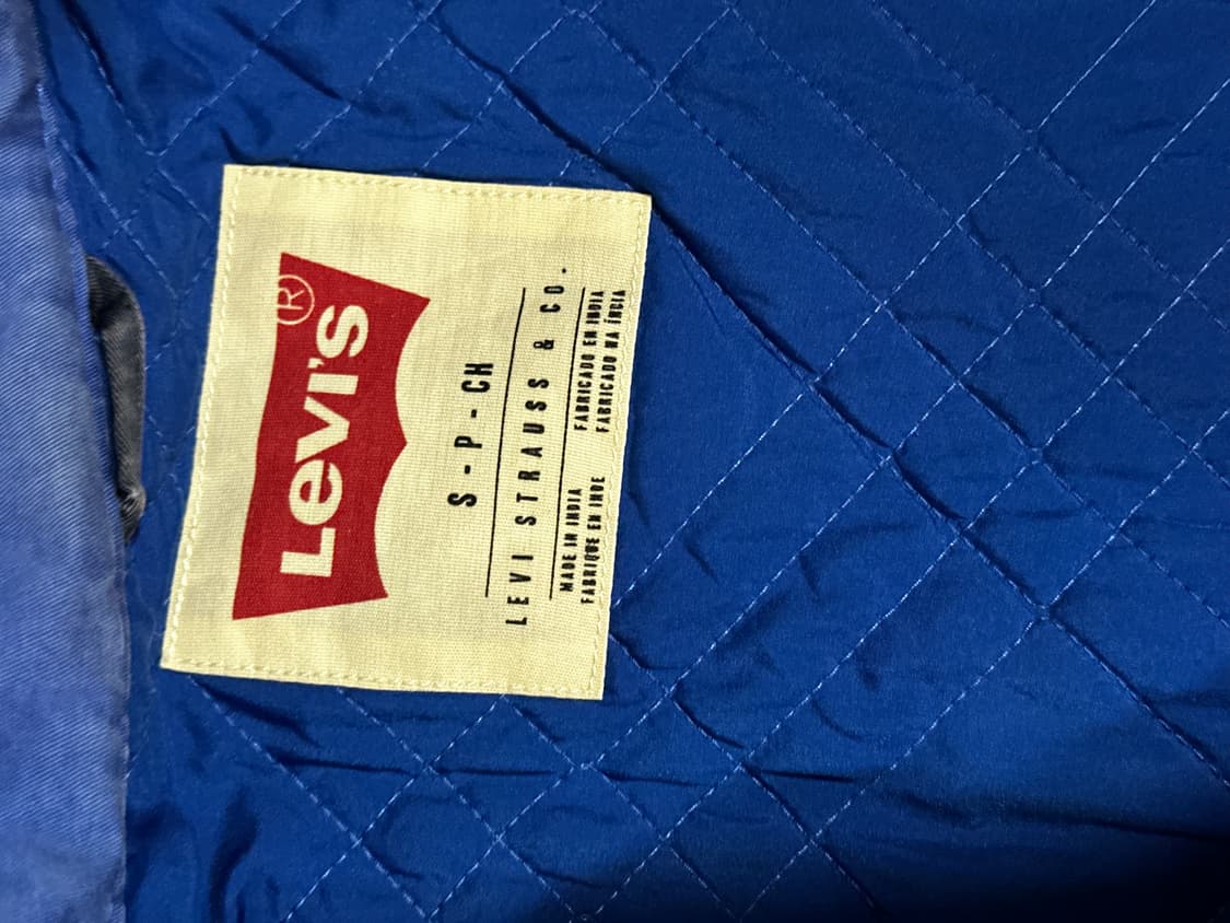 리바이스 후드 워크 자켓 블루 그레이 상품이미지3