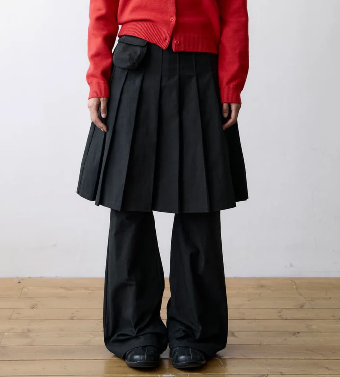 더콜디 스커트 레이어드 팬츠 2사이즈 상품이미지3