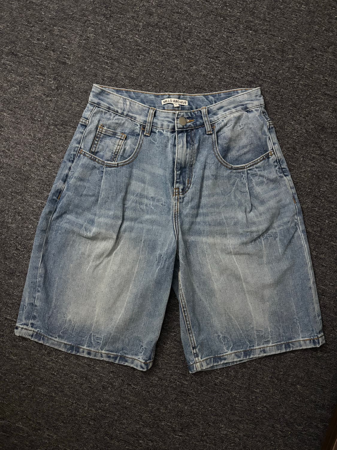 밀로아카이브 데님 버뮤다 M 상품이미지2