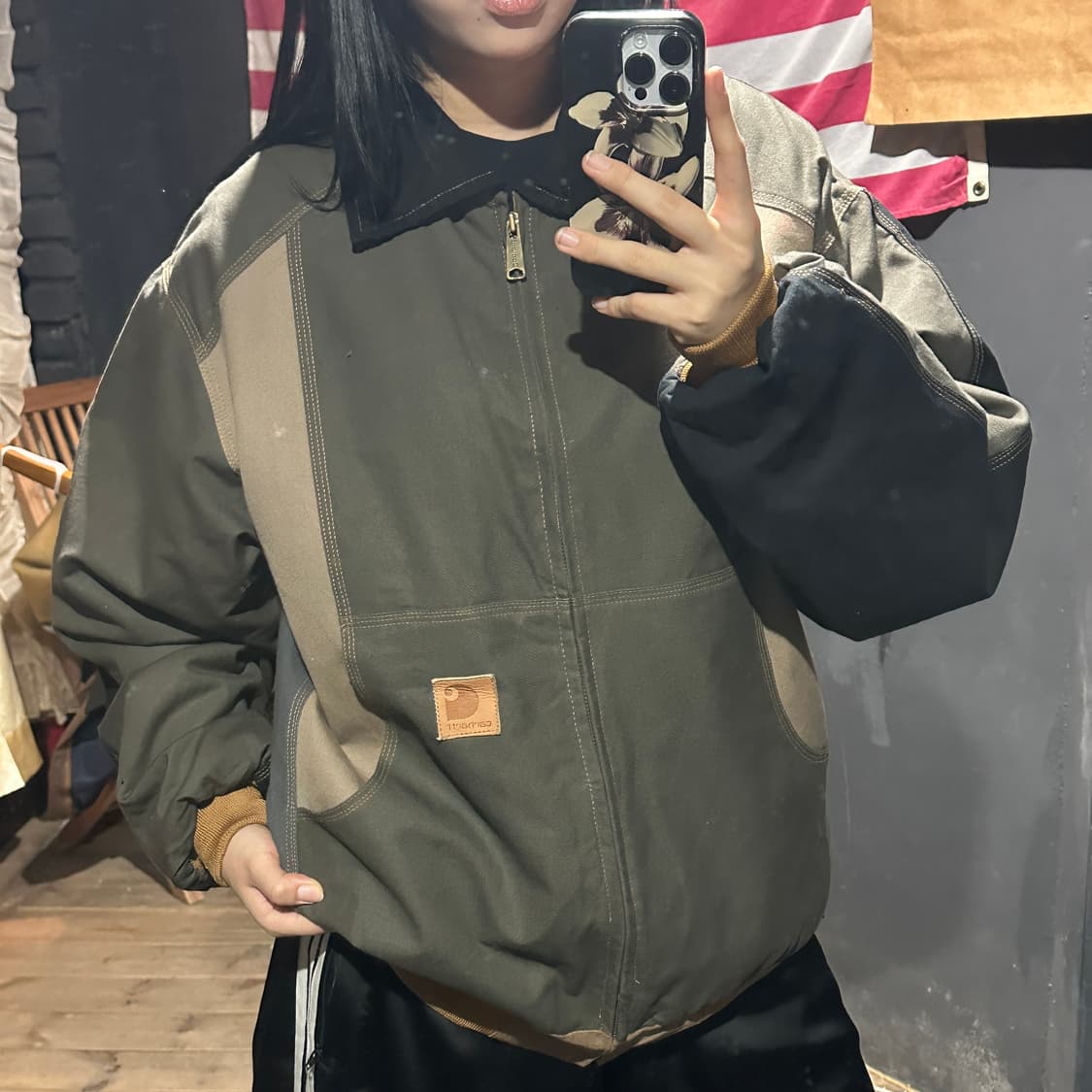 칼하트 리메이크 자켓 상품이미지7