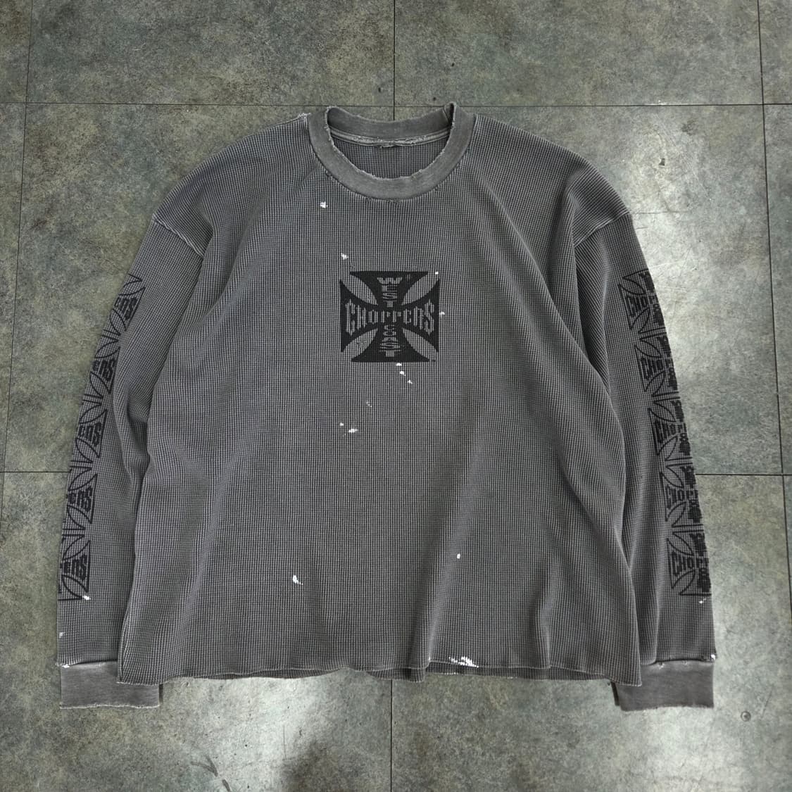 빈티지 와플 티셔츠 상품이미지2