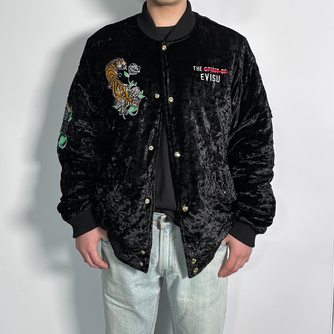 에비수 타이거 벨벳 수베니어 자켓 (on.528)    상품이미지1