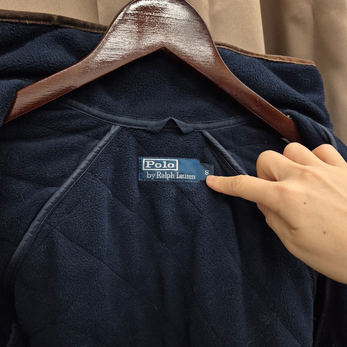 폴로 랄프로렌 퀄팅 자켓 S 상품이미지6