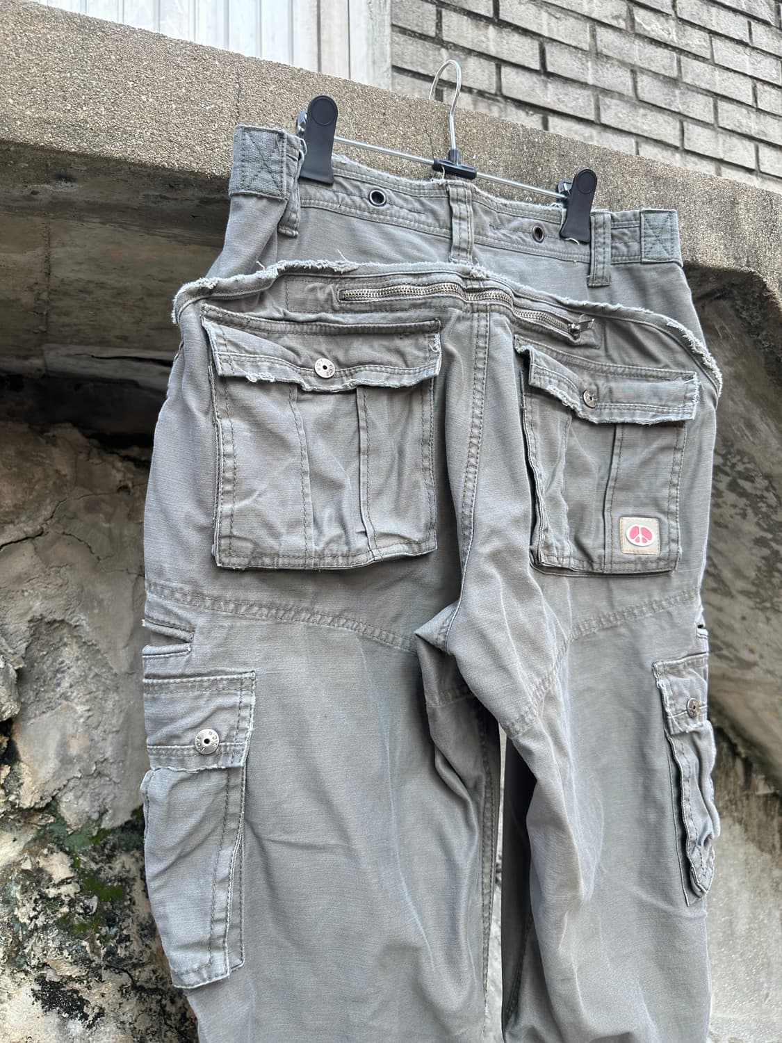 3QR multi pocket pintuck monkey pants 상품이미지5
