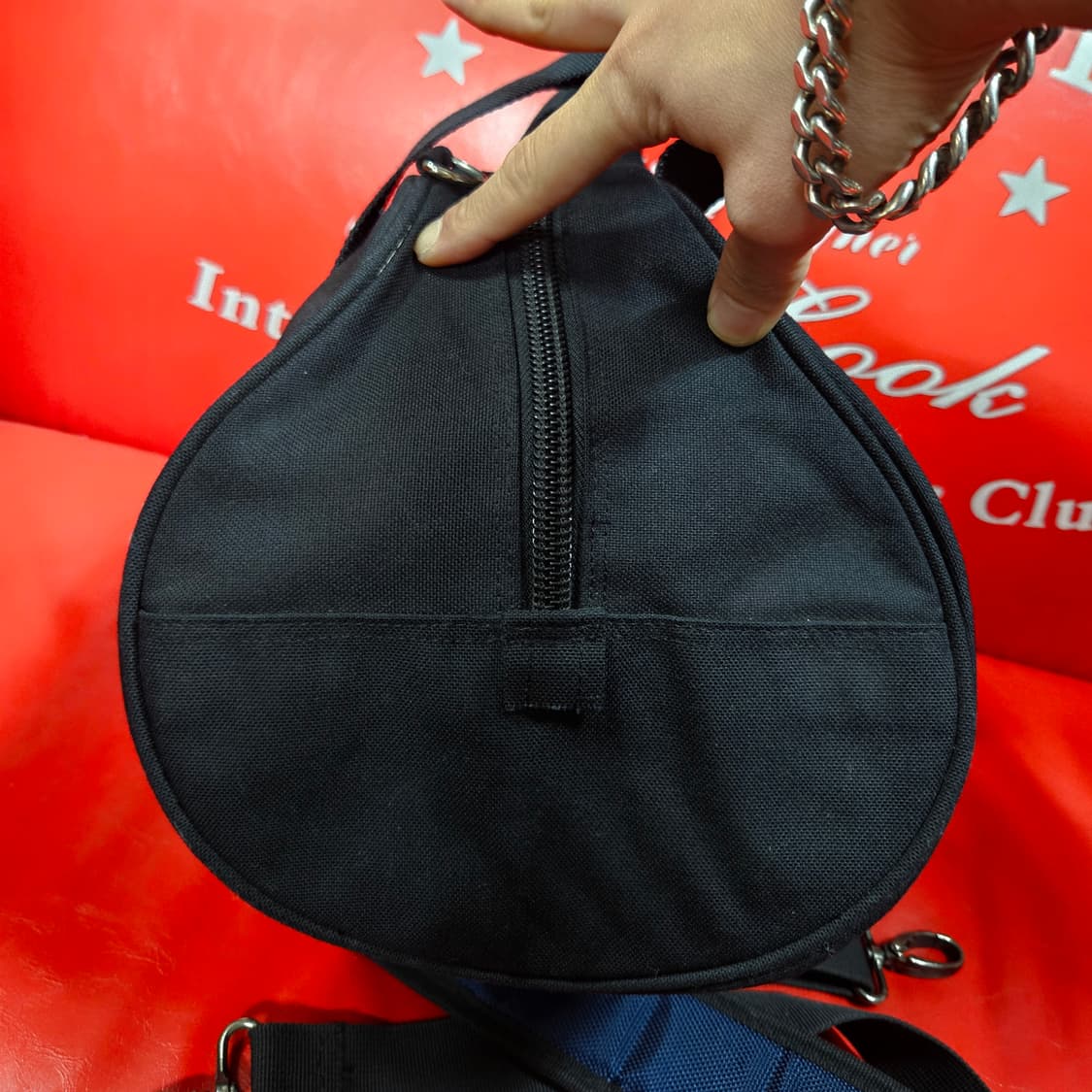 노스페이스 나일론 미니 패치 보스턴백 38 x 32 size 상품이미지4