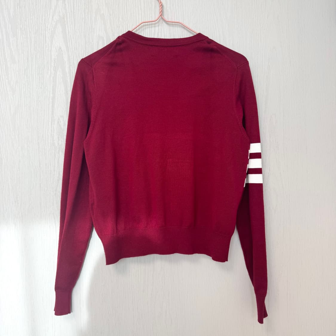 (s) 폴로워크 버건디 가디건 상품이미지5