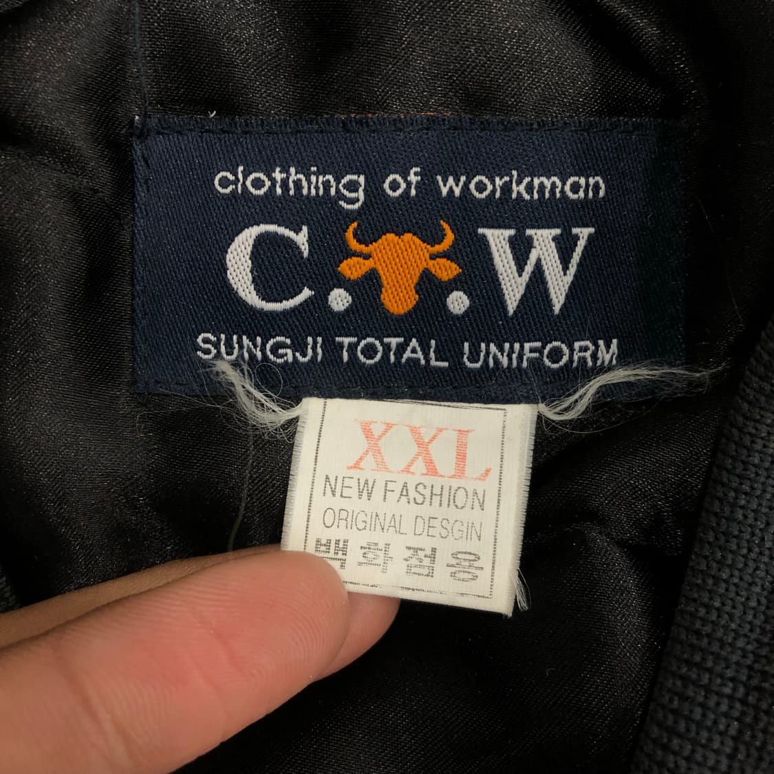 빈티지 블루종 자켓 점퍼 상품이미지4