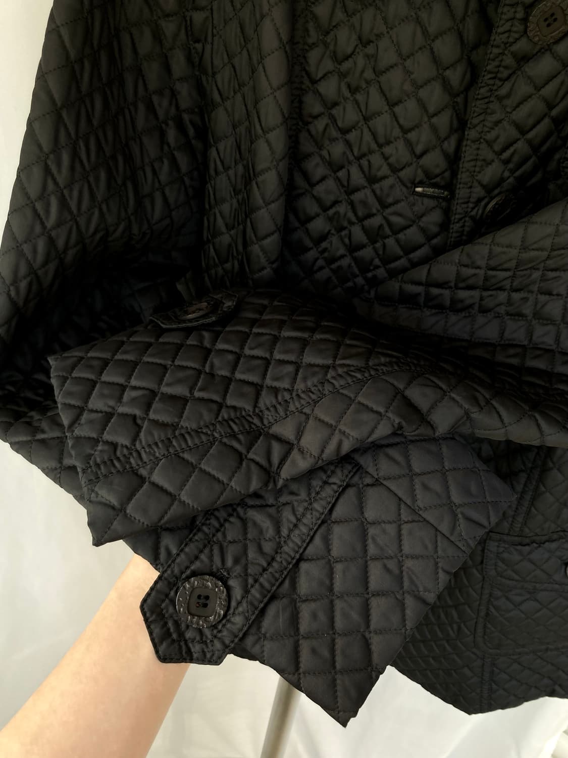 거의새것) 정품 버버리 다이아몬드 여성 퀼팅자켓77 상품이미지3