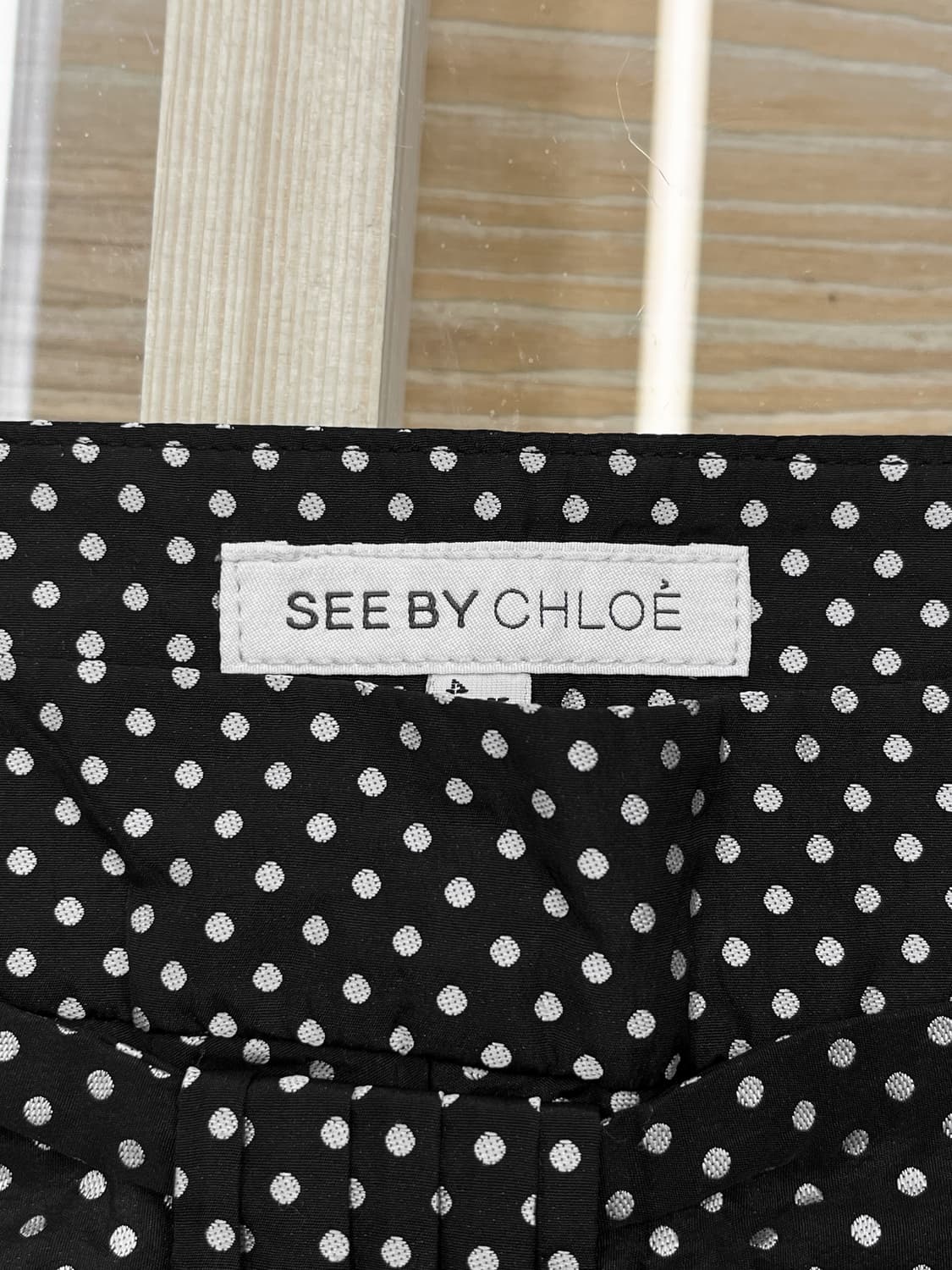 씨 바이 끌로에 빅 리본 폴카 도트 쇼츠 상품이미지5