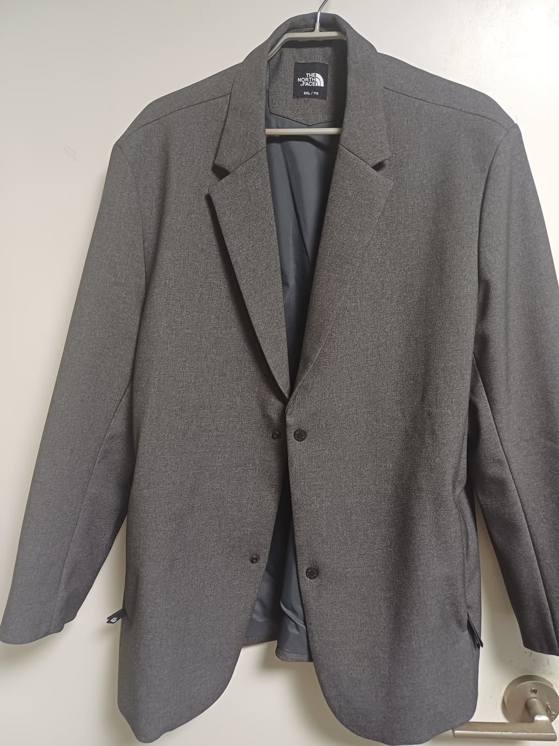 노스페이스 그레이 블레이저 수트 상품이미지1