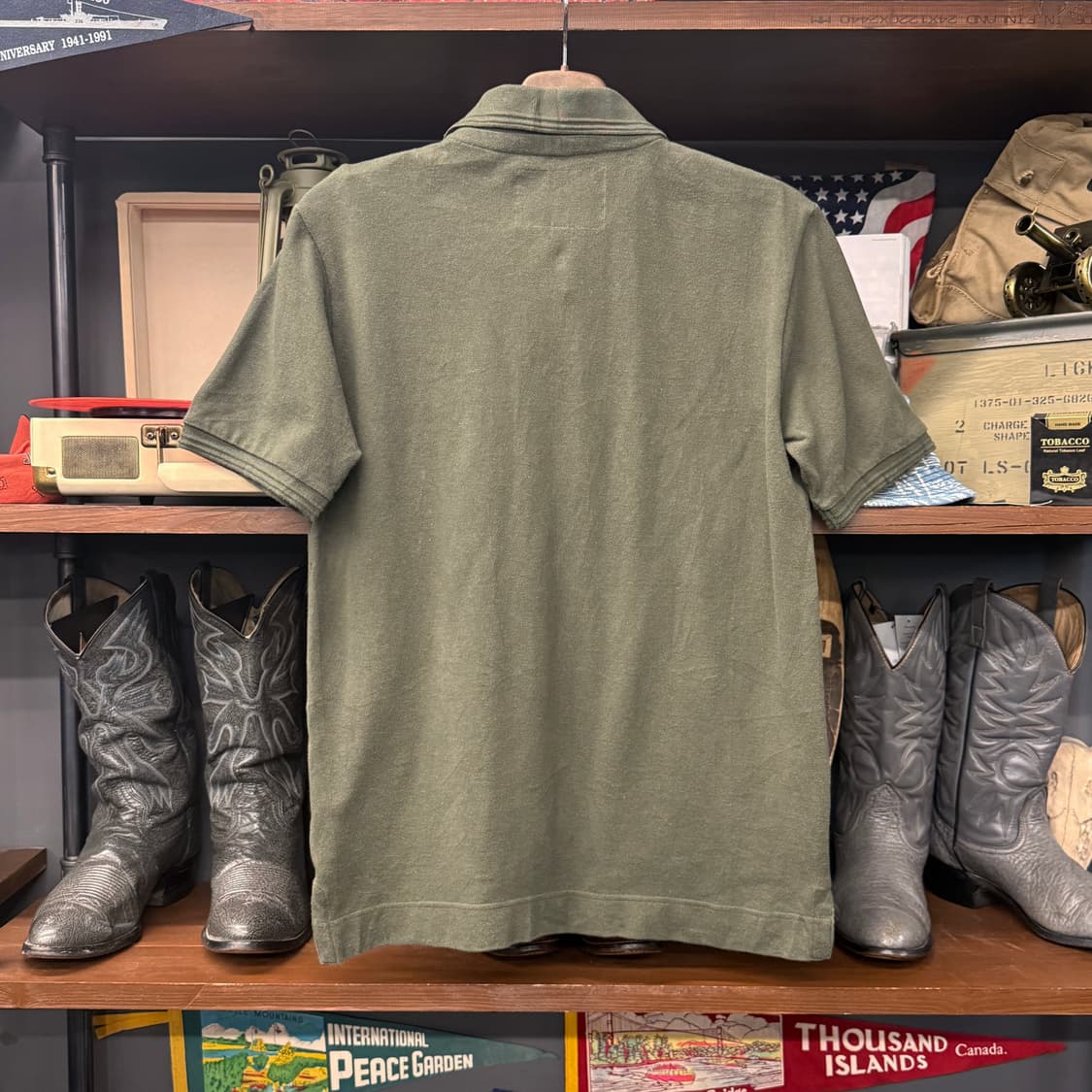 알파 인터스트리 밀리터리 패치와펜 PK 카라티 반팔 N850   상품이미지2