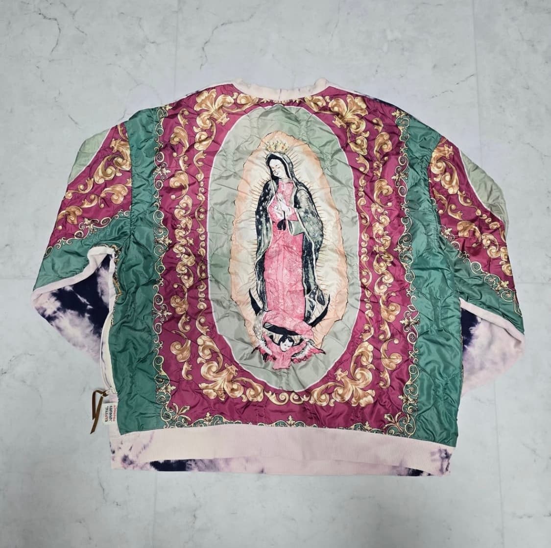 캐피탈 퍼플 타이다이 버진 마리아 스웻 맨투맨 상품이미지1