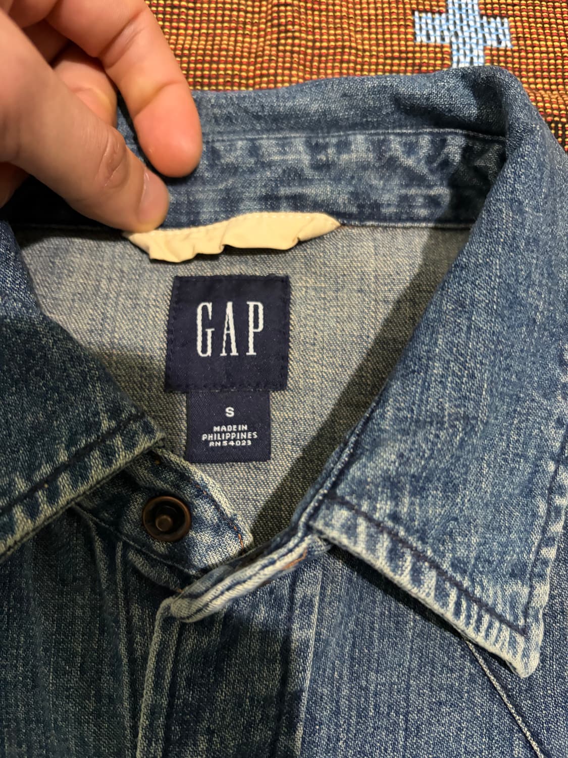 100) 올드갭 데님 웨스턴셔츠 상품이미지8