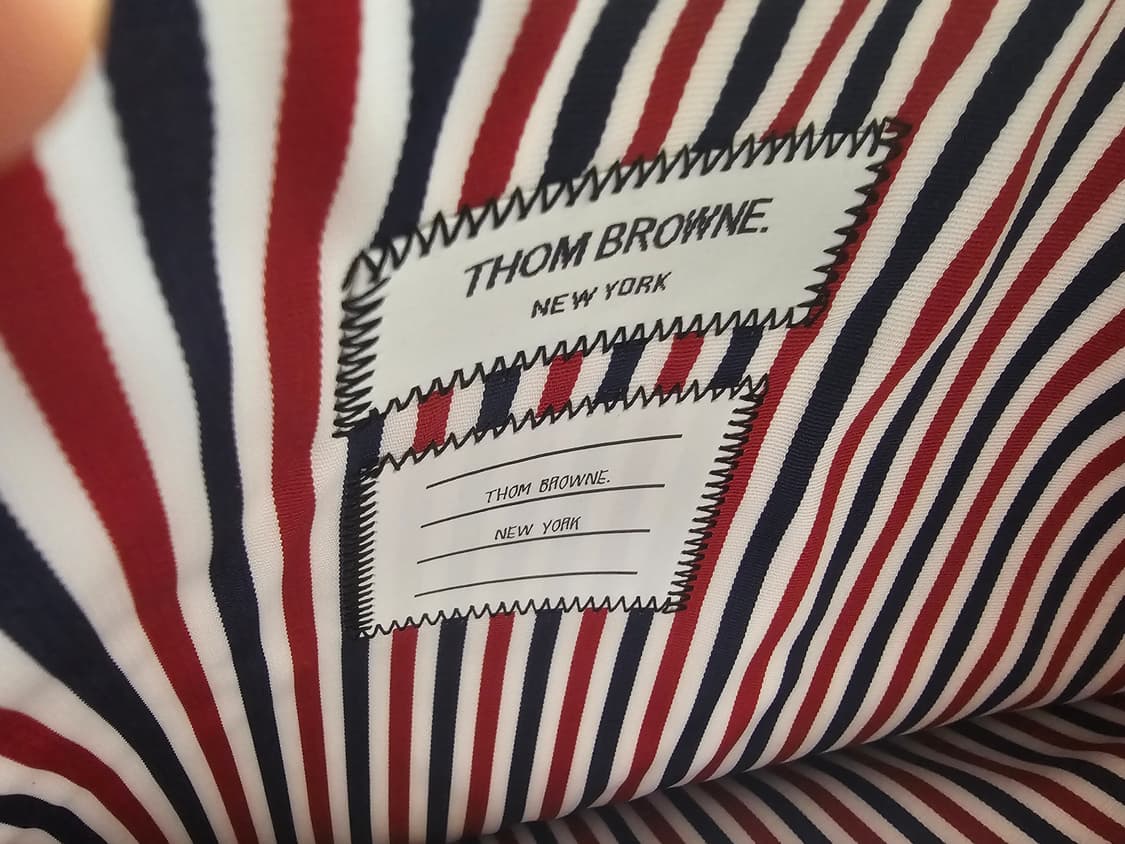 톰브라운 도큐먼트 펭귄 레더 클러치(라지/정품) 상품이미지7