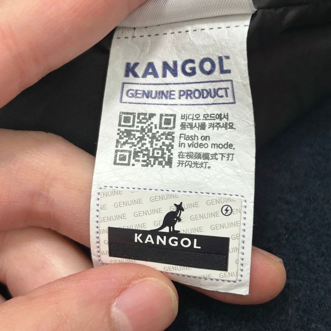 캉골 코듀로이 칼라 셔켓 8516 블랙 패딩 자켓 M 상품이미지8