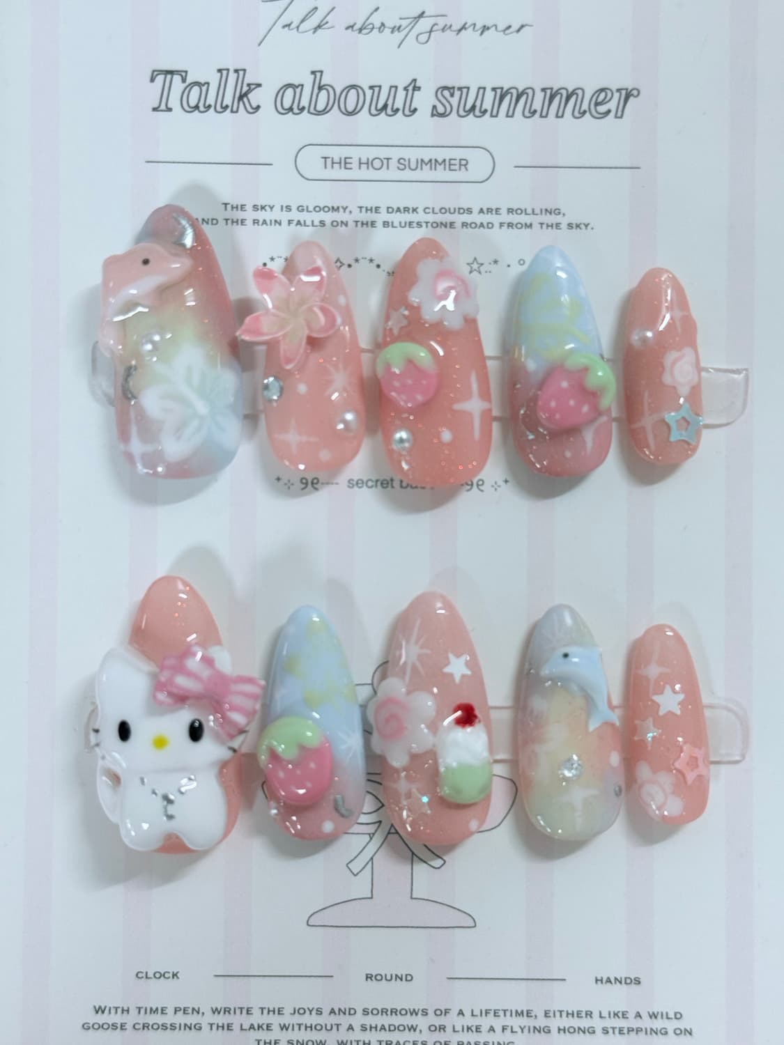 🍓고퀄리티 수제네일팁 제작해드려요🍓 상품이미지5