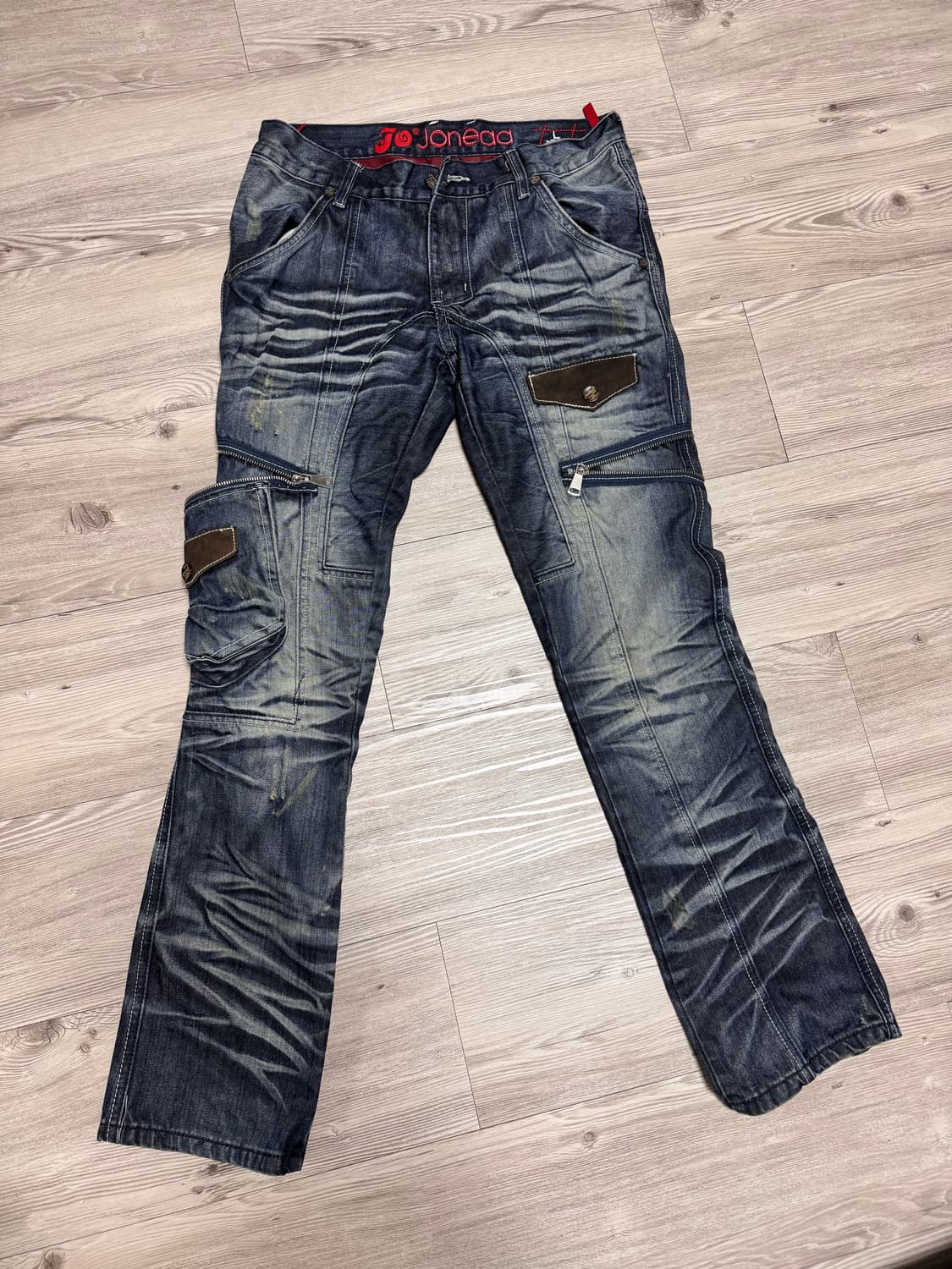 펑크 데님팬츠 상품이미지1