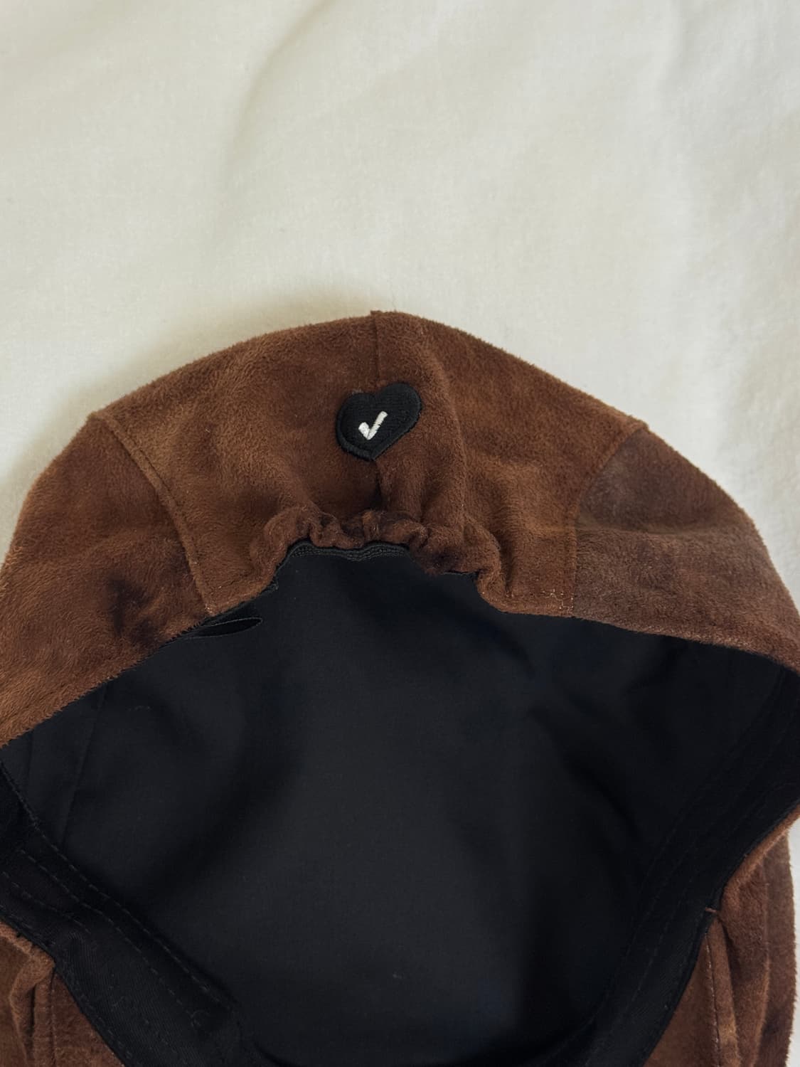 어썸니즈) 클래식 스웨이드 헌팅캡 초코 상품이미지5