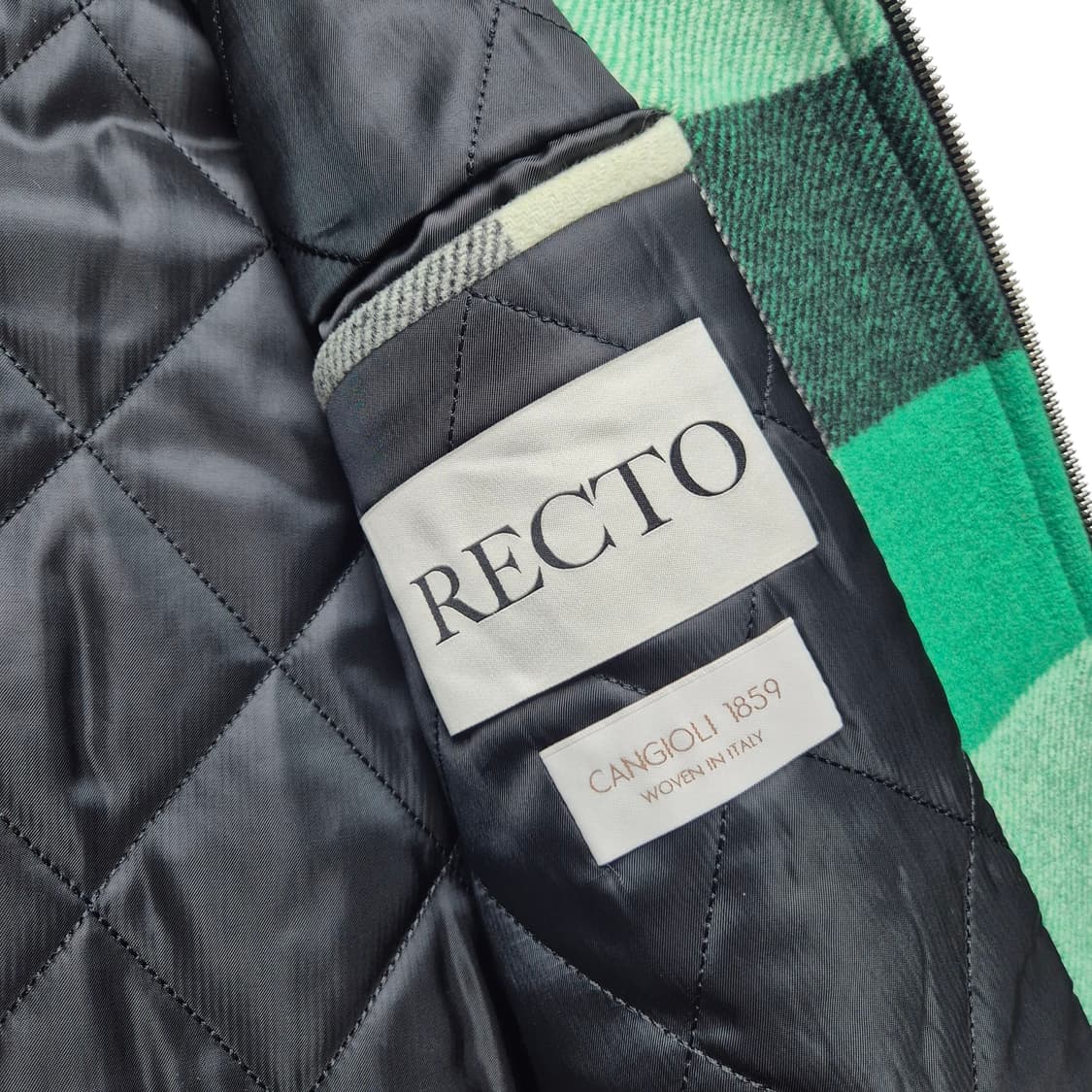 [L] 렉토 22FW 플레드체크 울자켓 상품이미지7