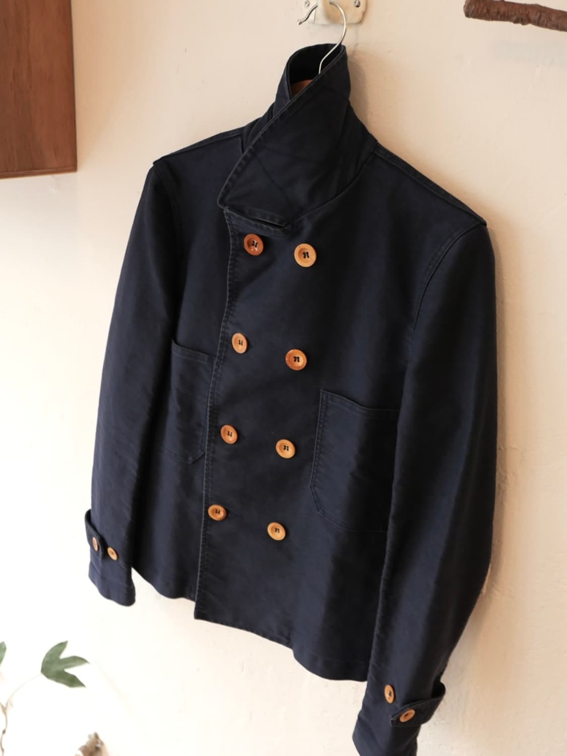 꼼데가르송 셔츠 x 블루 드 빠남 코튼 피 코트 상품이미지2