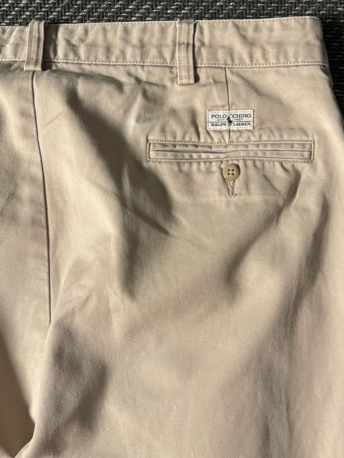 (36) 90s 폴로 랄프로렌 앤드류 더블 플리츠 치노 팬츠 상품이미지9