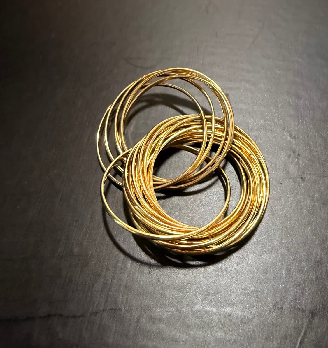 925 silver 골드도금 실반지묶음반지 상품이미지3