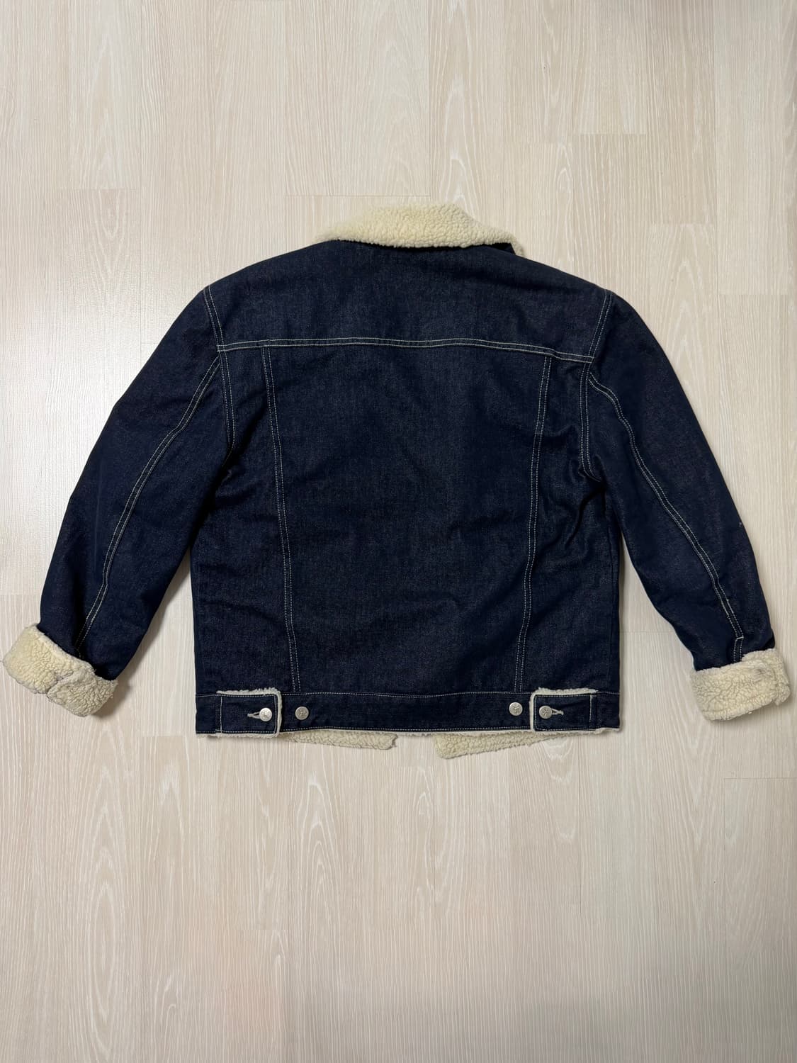 캘빈클라인 뽀글이 양털 청 데님 자켓 상품이미지2