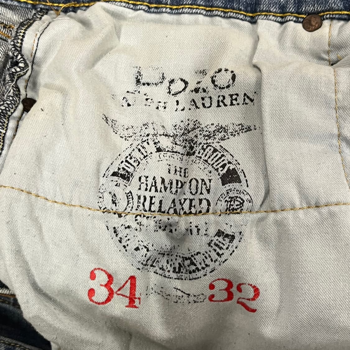 [정품] 폴로 랄프로렌 블루 데님 청바지 b18 상품이미지8