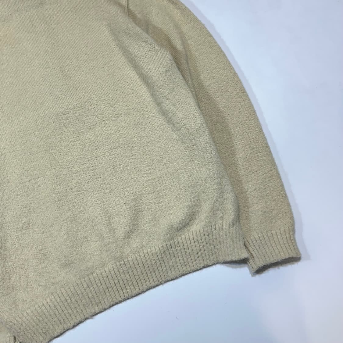 새터 나폴리 브러쉬 알파카 니트 클라우드 아이보리 상품이미지9