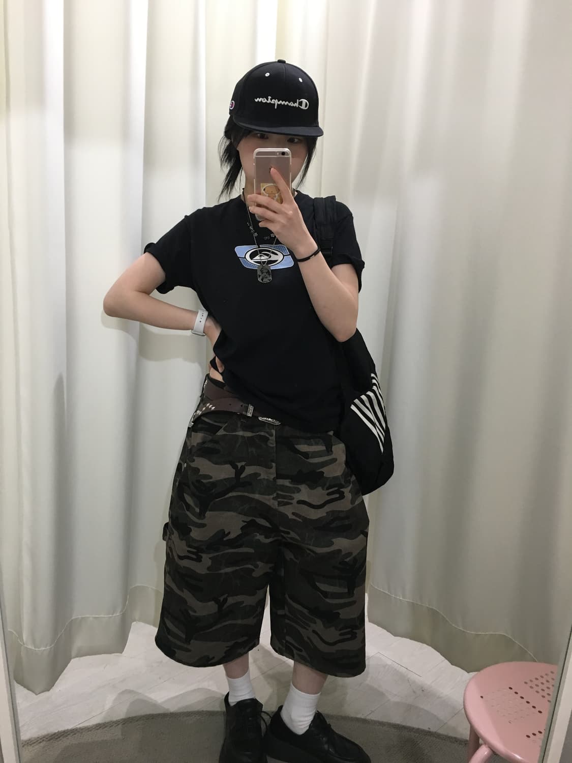 퀵실버 프린팅 반팔티 상품이미지3