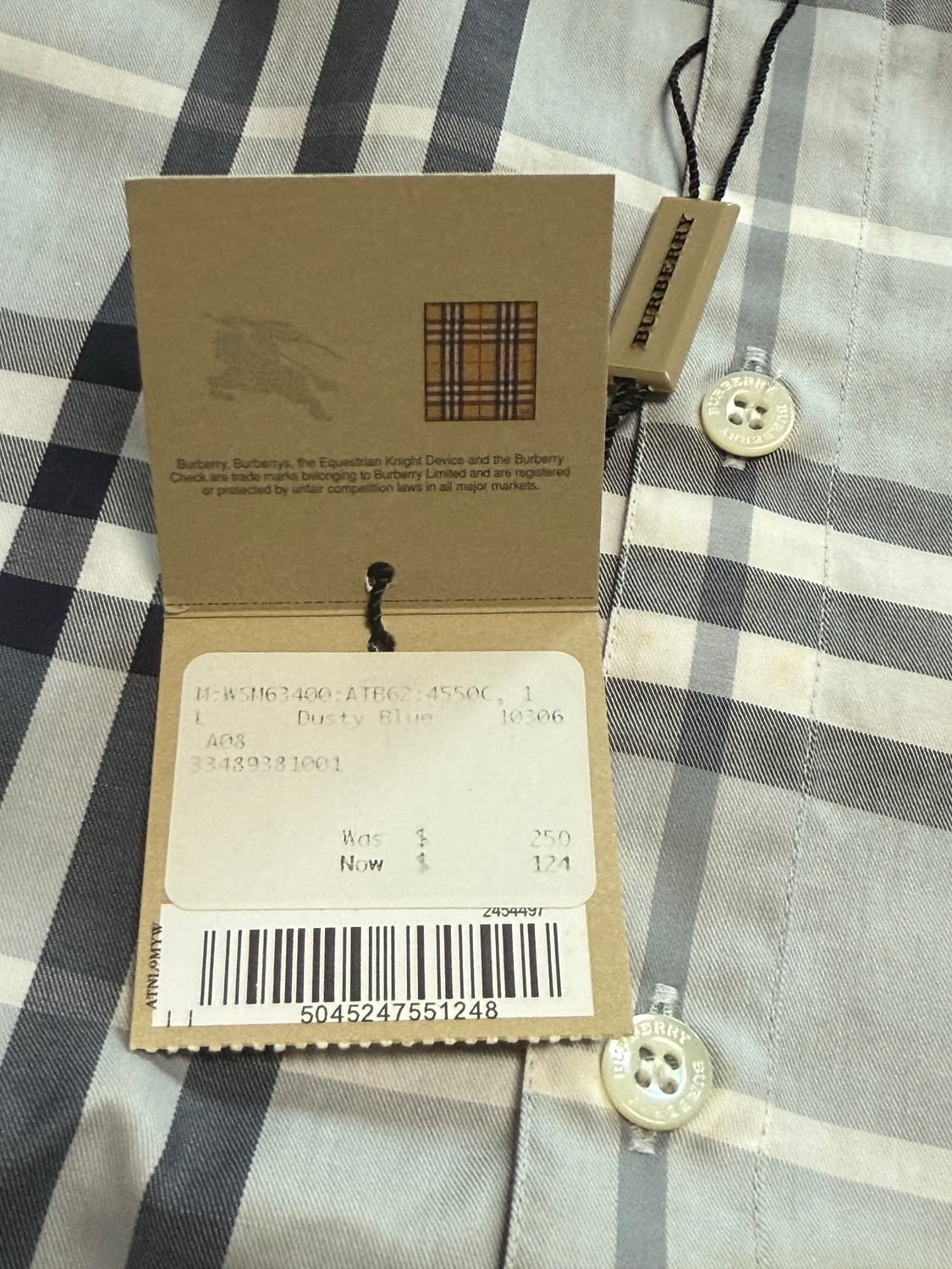 (L)버버리 셔츠 상품이미지3