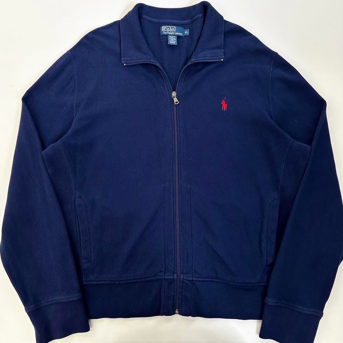 Polo 폴로랄프로렌 네이비 코튼 집업 상품이미지1