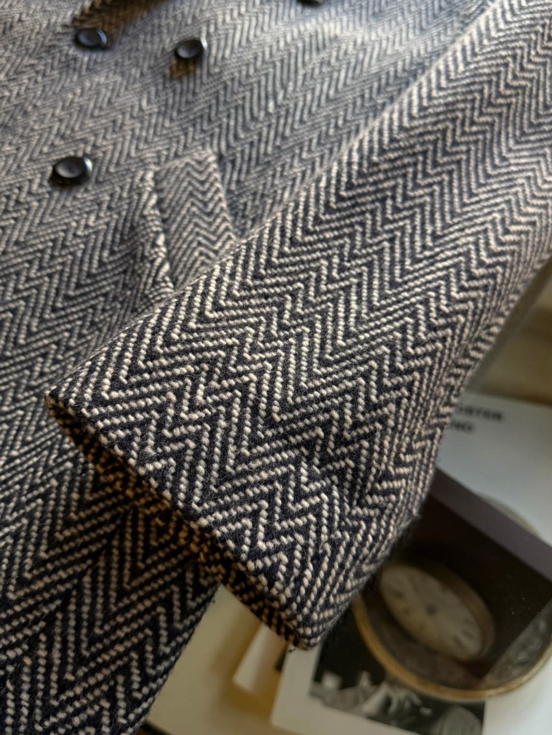 아페쎄 헤링본 코트 55 상품이미지10