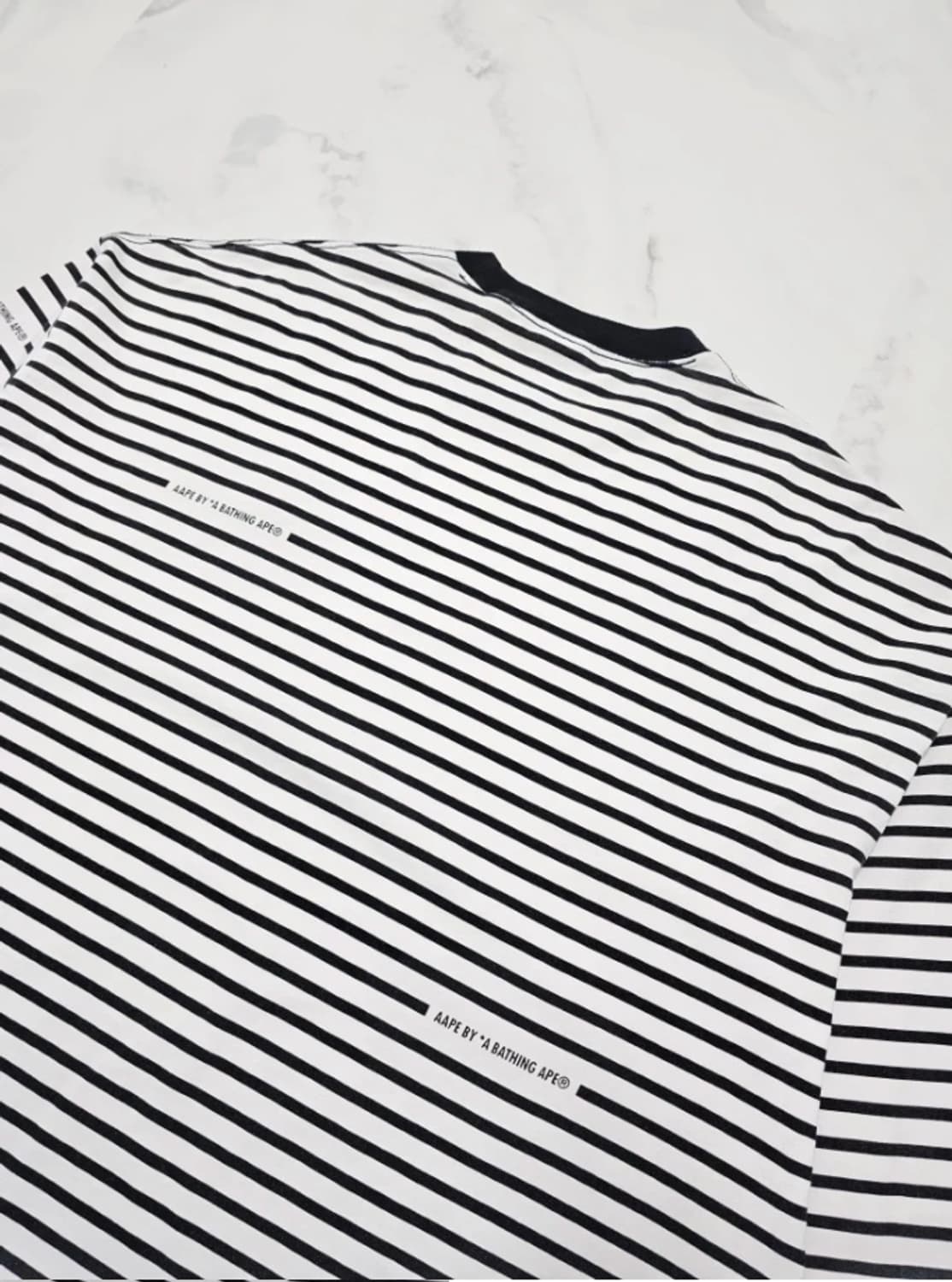 베이프 Aape 스트라이프 티셔츠 100 상품이미지7