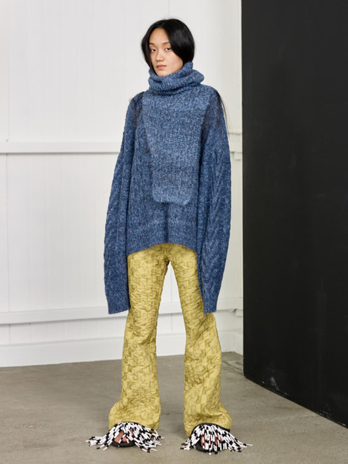 S/E/O oversized cable knit - 2size 상품이미지2