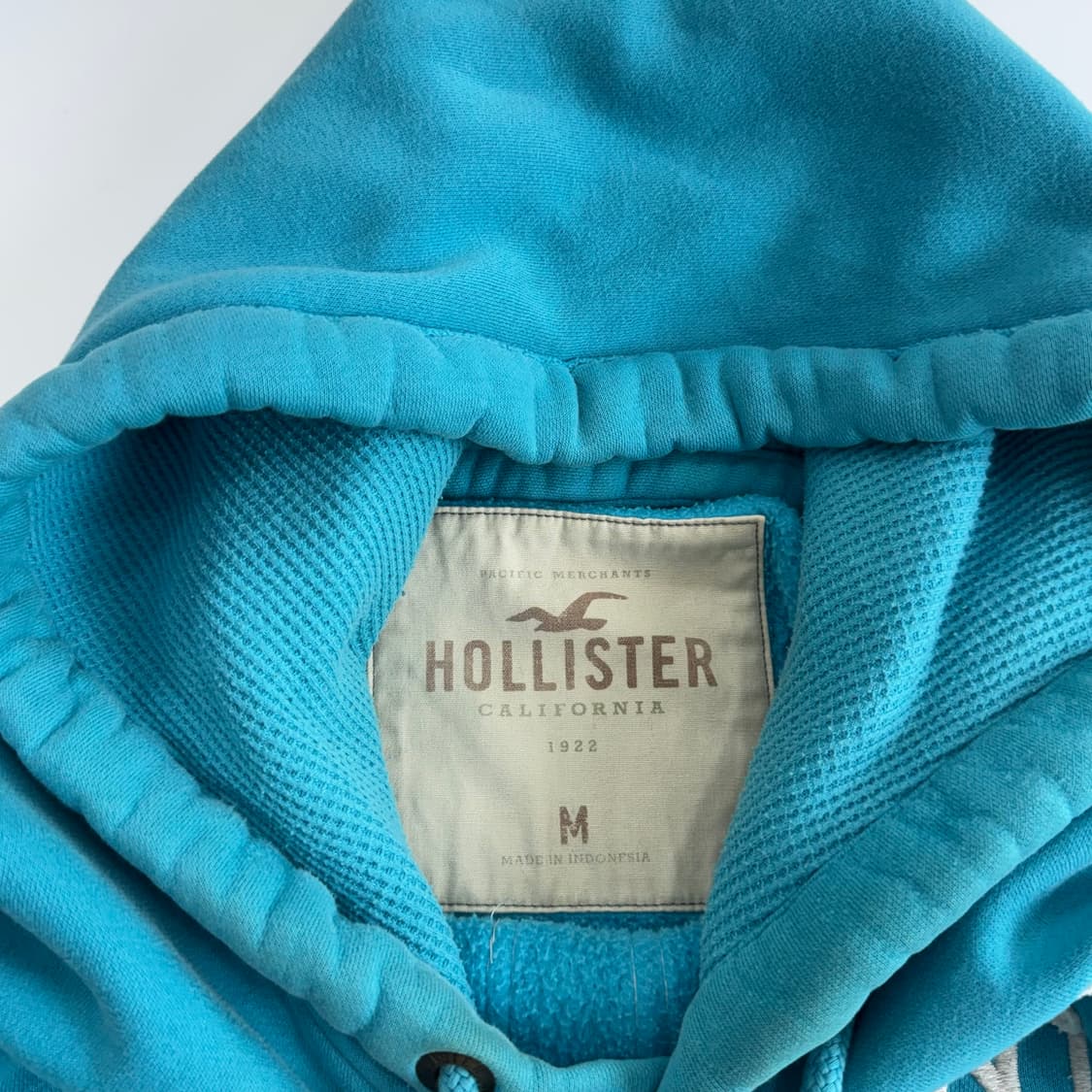 Hollister 홀리스터 스펠아웃로고 블루 후드티 상품이미지5
