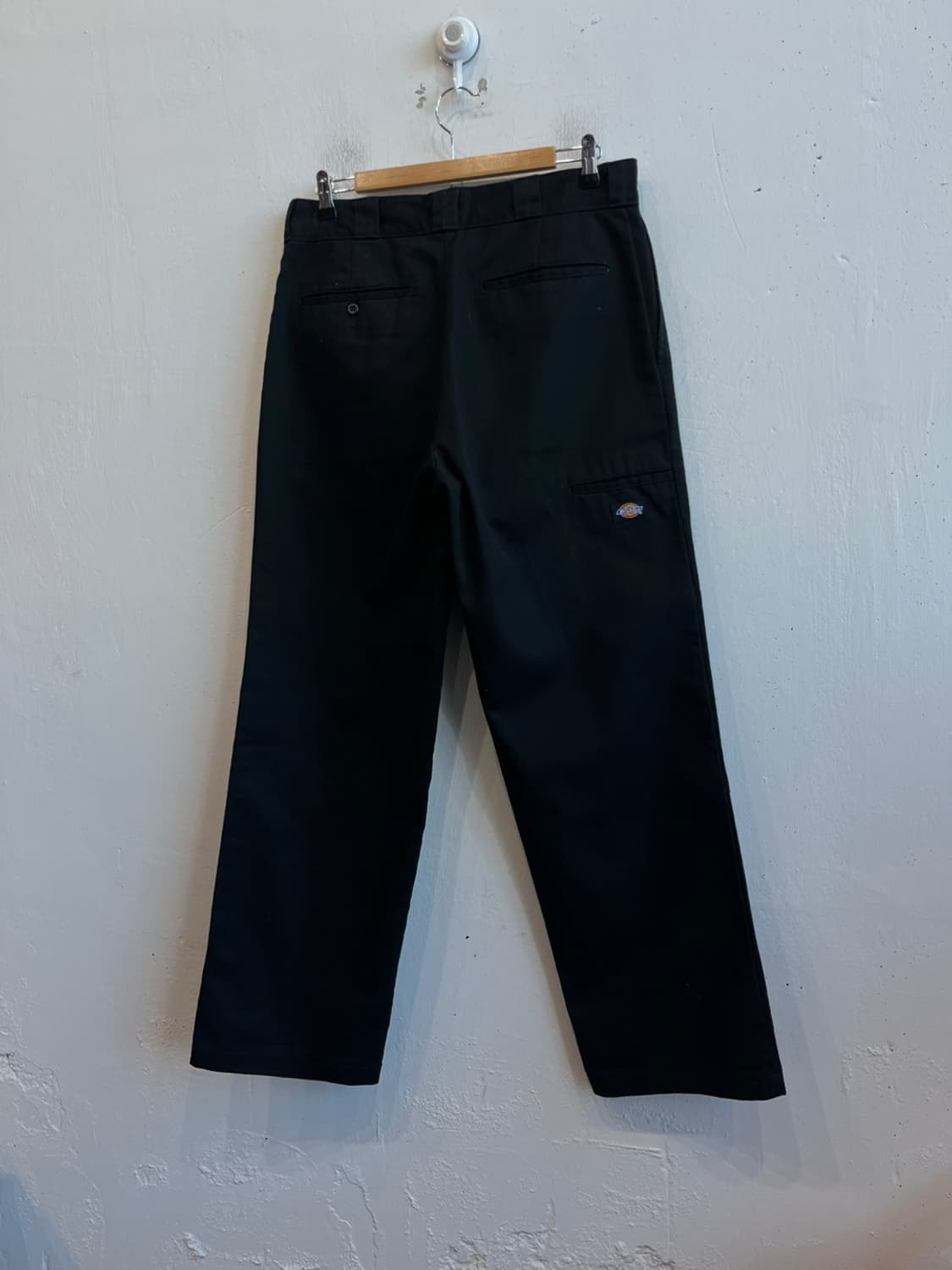 디키즈 루즈핏 더블니 워크팬츠 블랙 31 상품이미지2