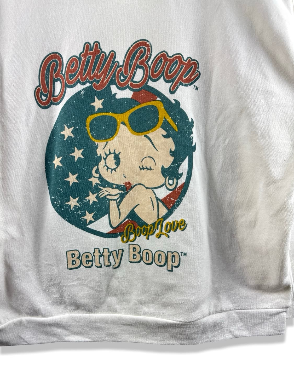 베티붑 성조기 프린팅 후드티셔츠2588 상품이미지5