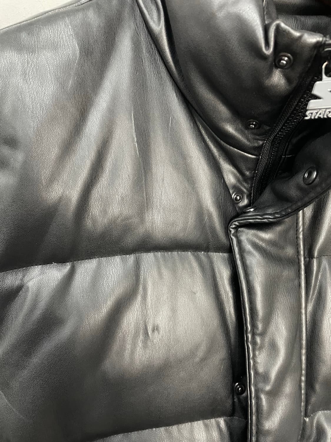 스타터 레더 다운 베스트 H1446 상품이미지7