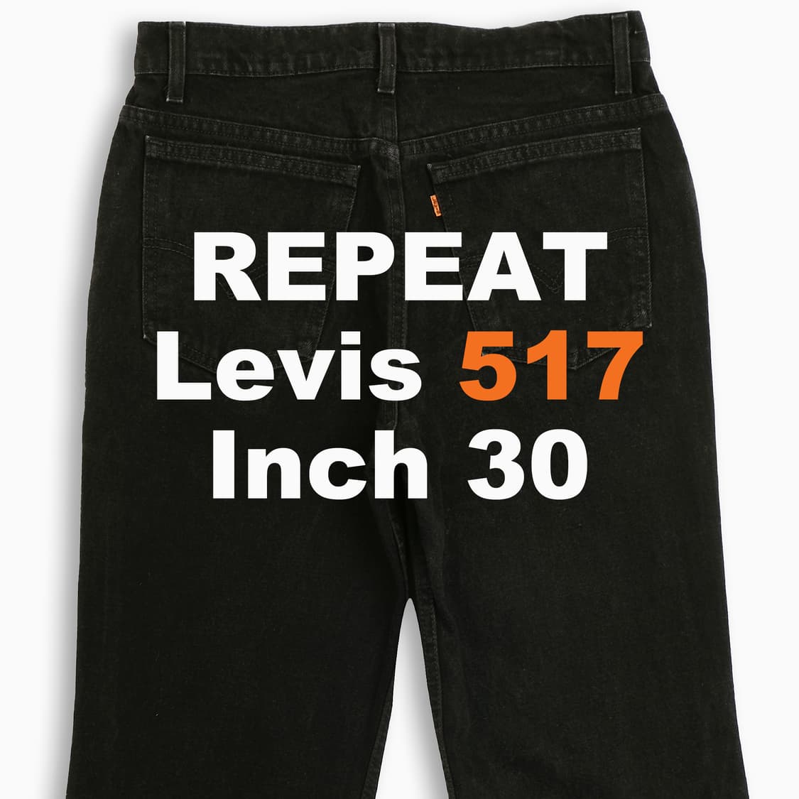 리바이스 517 오렌지탭 흑청 90s USA 30인치 OR5173285 상품이미지1