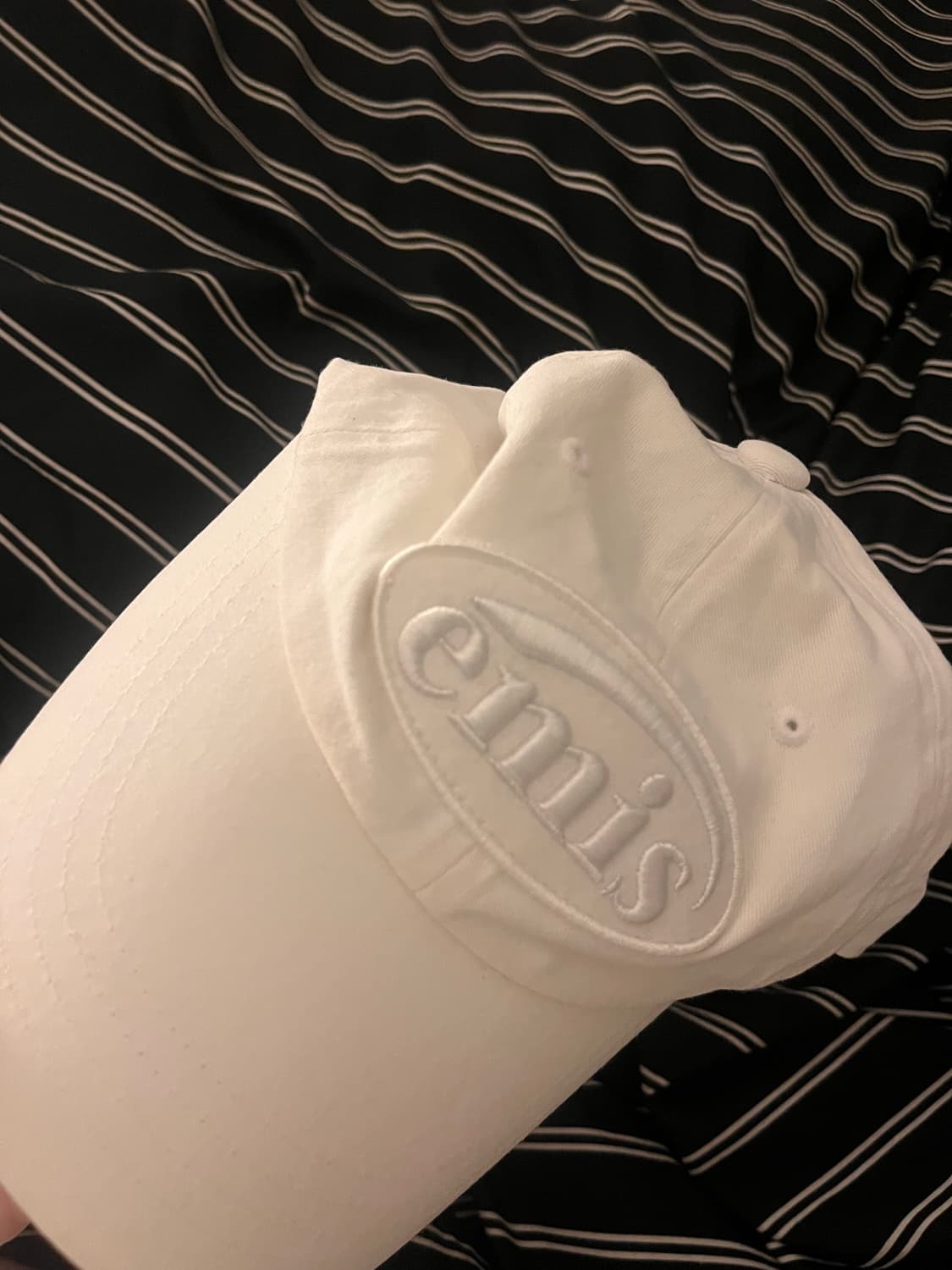 Emis 화이트 볼캡 상품이미지2