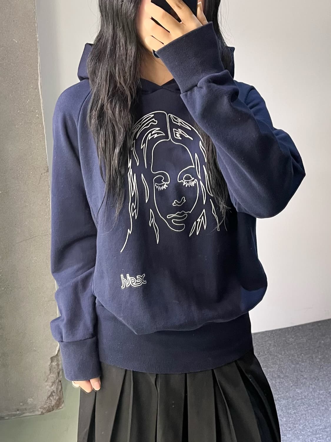 엑스-걸 걸즈 프린티드 후디 상품이미지2