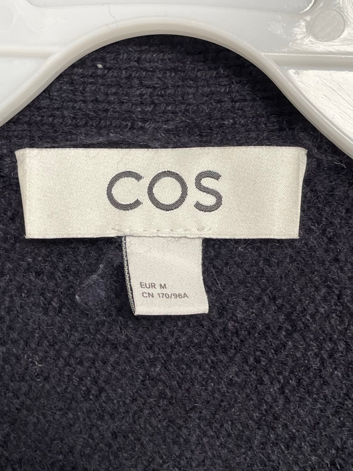 COS 네이비 울 캐시미어 니트 가디건 M 상품이미지7