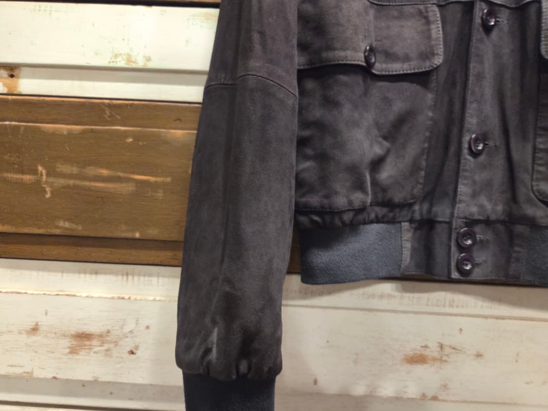 이탈리아 브랜드 FUSARO ANTONIO 스웨이드 해링턴자켓 상품이미지7