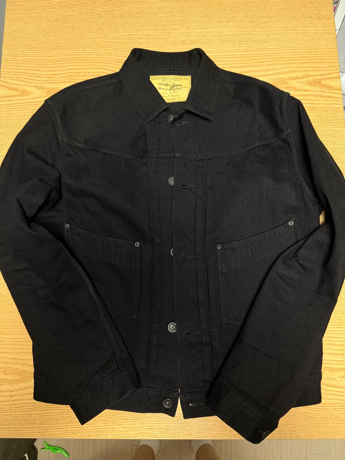 스티븐슨 오버롤 데님 트러커 자켓 블랙 42 상품이미지1