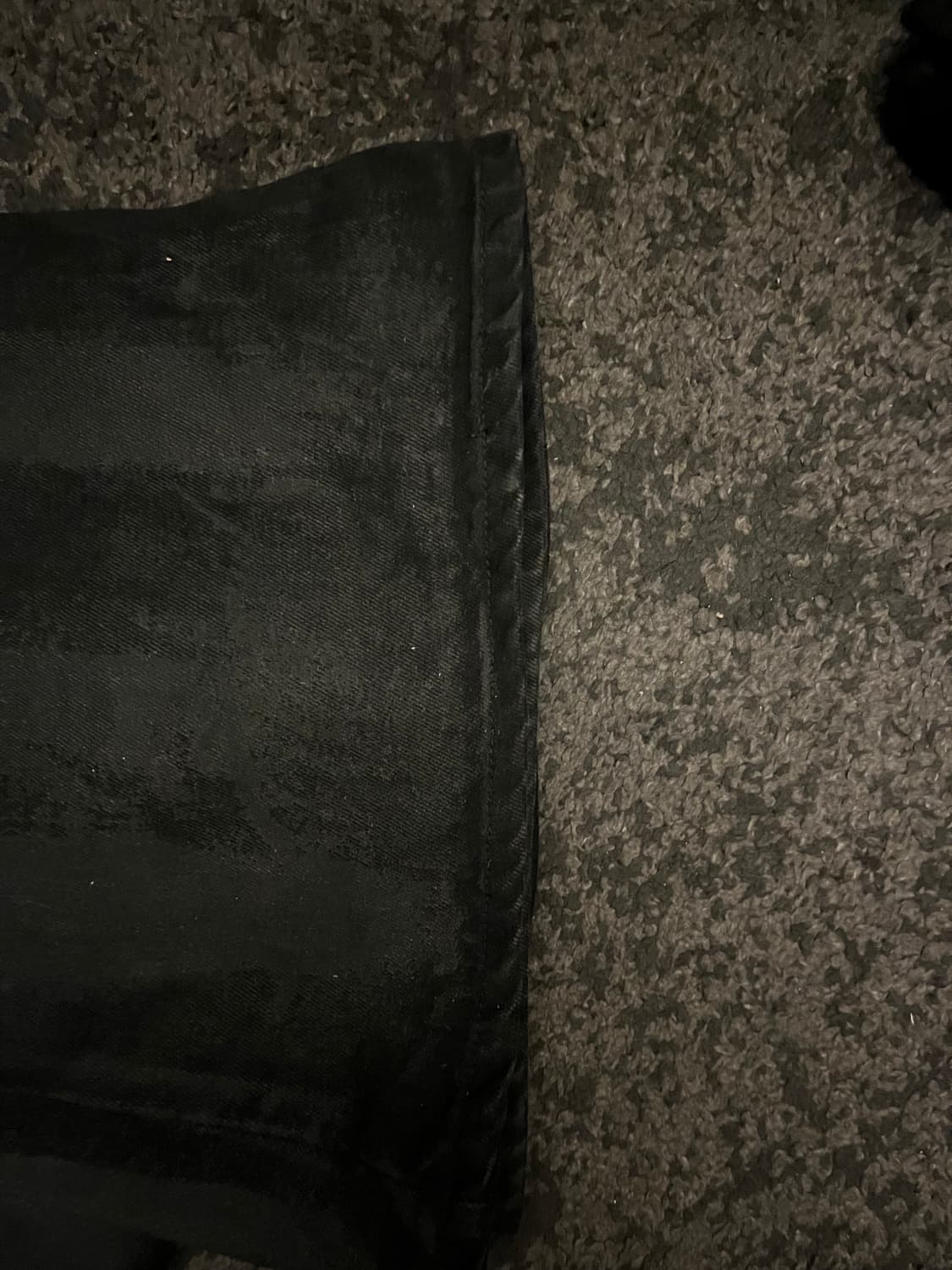 선데이오프 Waxed Black Denim - Black 상품이미지2