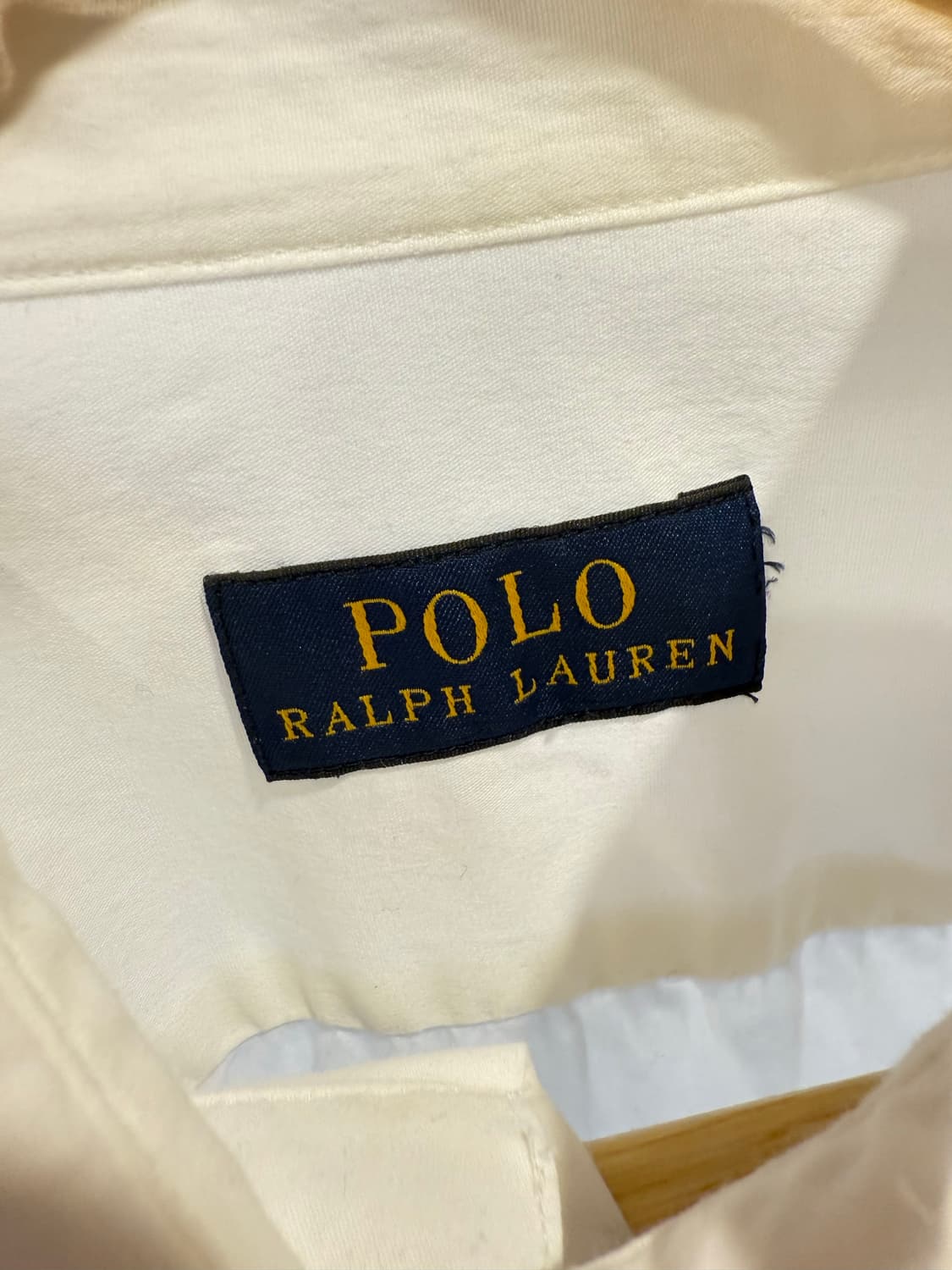 폴로 랄프로렌 네이비포니 화이트 셔츠 상품이미지2