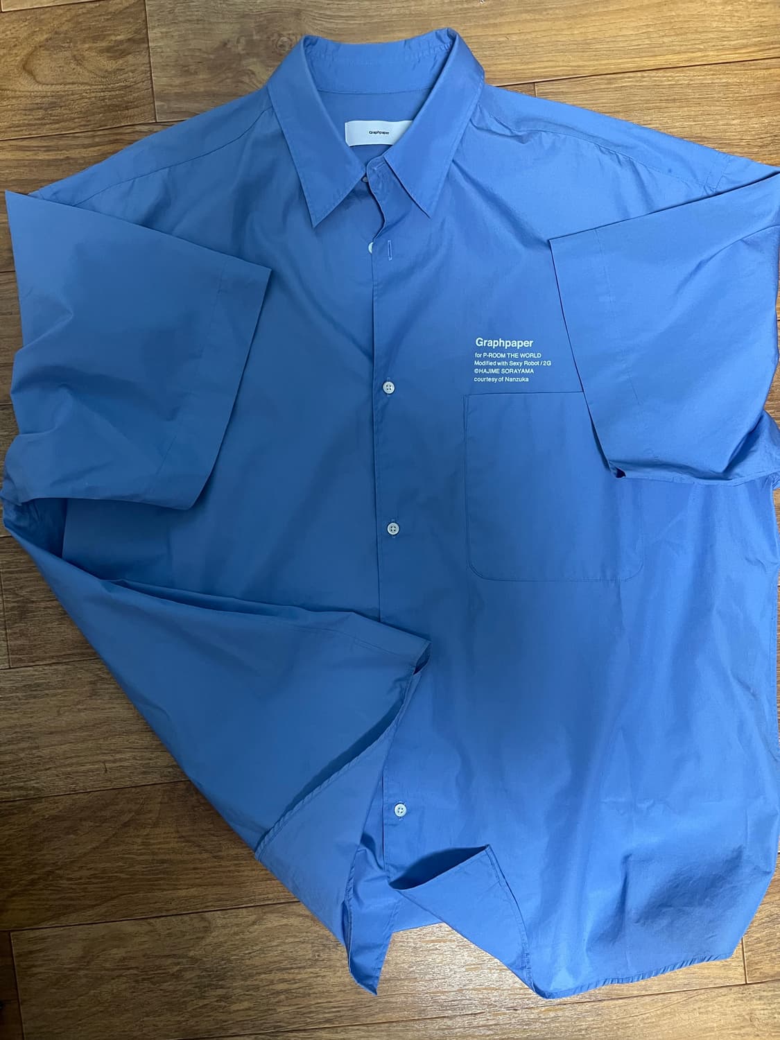 그라프페이퍼 소라야마 반팔셔츠 상품이미지2