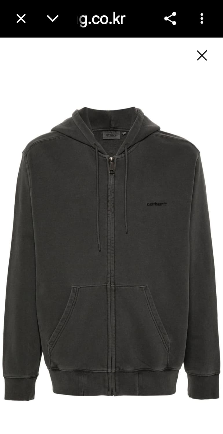 WIP Hooded Duster Script Jacket-xlarge 상품이미지2