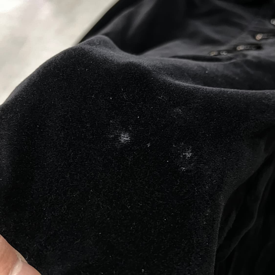  입생로랑 벨벳 하프 버튼 자켓 y15264 상품이미지4